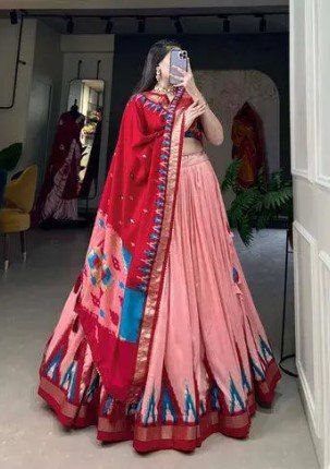 🌸✨ Blossom Boldly – Radiate Charm in Floral Printed Lehengas ✨🌸